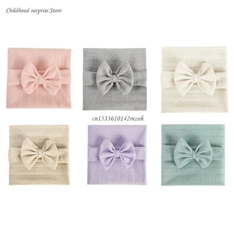 

Infant Bow Headband & Swaddle Blanket Photo Posing Props Newborns Shower Gift Dropship