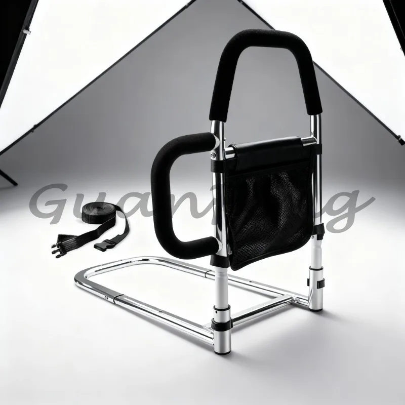 Bedside Safety Handrail, Anti‑Fall Get‑Up Assist Aid for Elderly and Pregnant Women