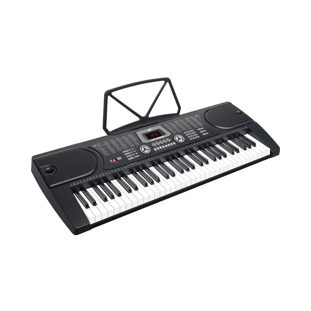 61-Key Standard Piano Keyboard Electric Piano Keyboard with LED Display Electronic Musical Instrument