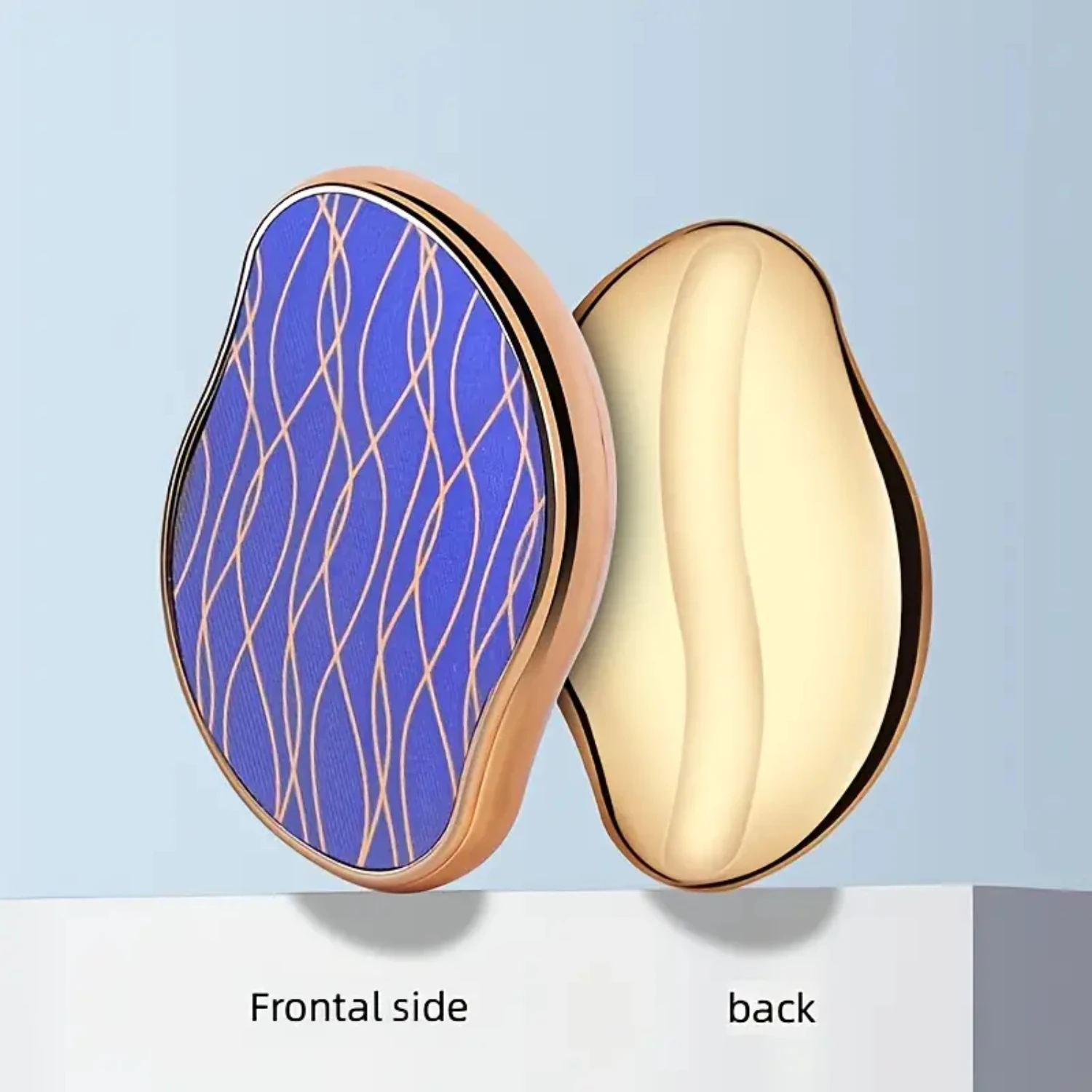 Lixadeira Nano Cristal, Removedor de Cabelo Manual, Esfoliação Física Indolor, Removedor de Cabelo, Disponível para Homens e Mulheres, Nano Cabelo Re