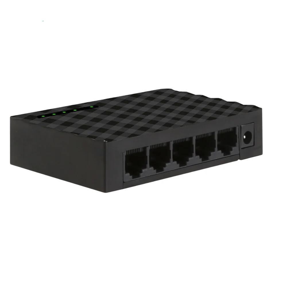 5 Ports Gigabit Network Switch 10/100/1000Mbps Ethernet Network adapter EU or US plug