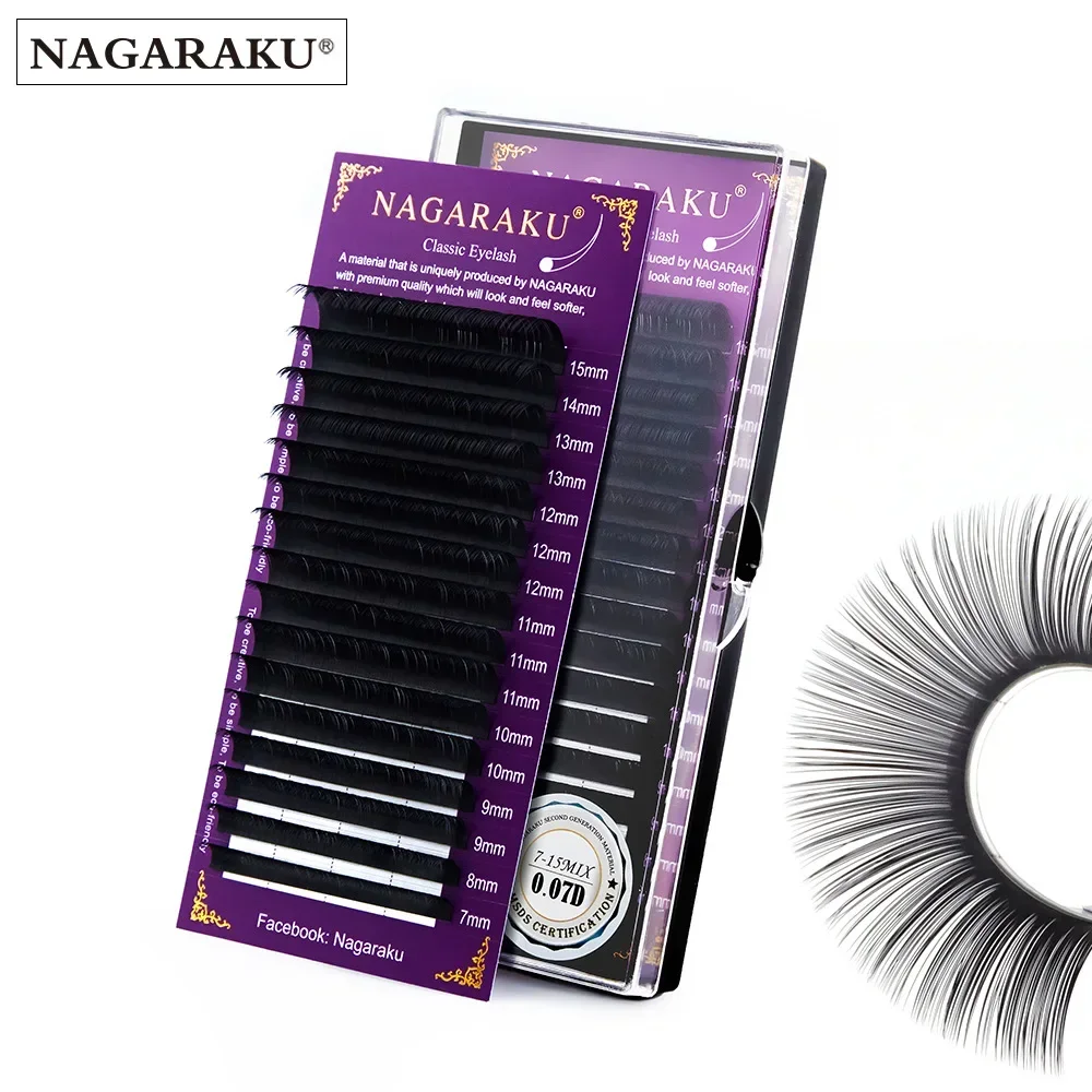 16 Rows 6 Boxes C D Curl Fluffy Curved Soft Eyelash Extensions Individual Eyelashes Artificial Fake Eyelashes