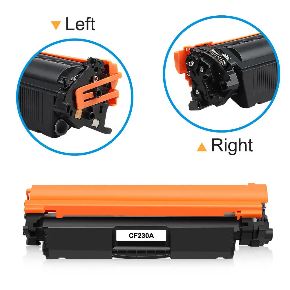 Compatible for HP 30A Black LaserJet Toner Cartridge, ~1,600 pages, CF230A