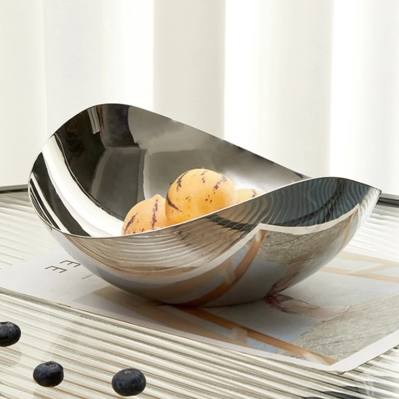 

Modern Fruit Bowl Luxury Table Decoration Bowls Restaurant Elegant Trays Storage Fruits Bowls Aesthetic Unique Home Accessories