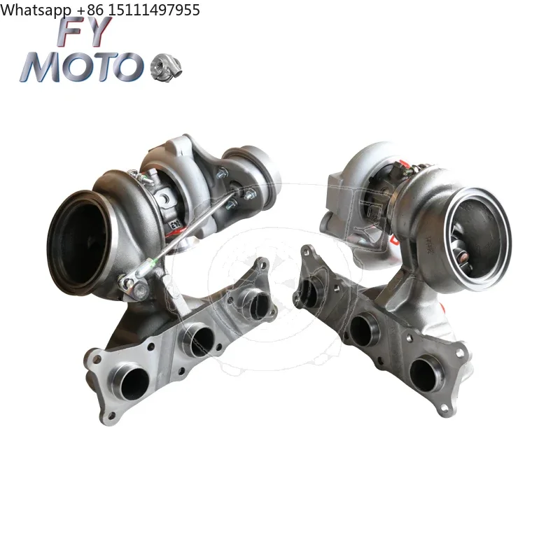 Billet Wheel Twin Turbo 16T 17T TD03 Turbocharger for BW 135i 335i 535i Z4 N54 3.0L 4913107031+07041 LHD