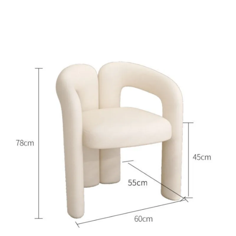 Taburete Richome, tocador, maquillaje, simplicidad, dormitorio moderno, uso doméstico, tocador ligero de lujo, sofás sencillos para sala de estar