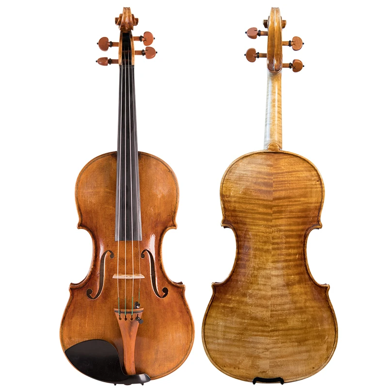 Guarneri king 1735 Le Roi Reproduce High Level European Spruce Custom Handmade Violin 4/4