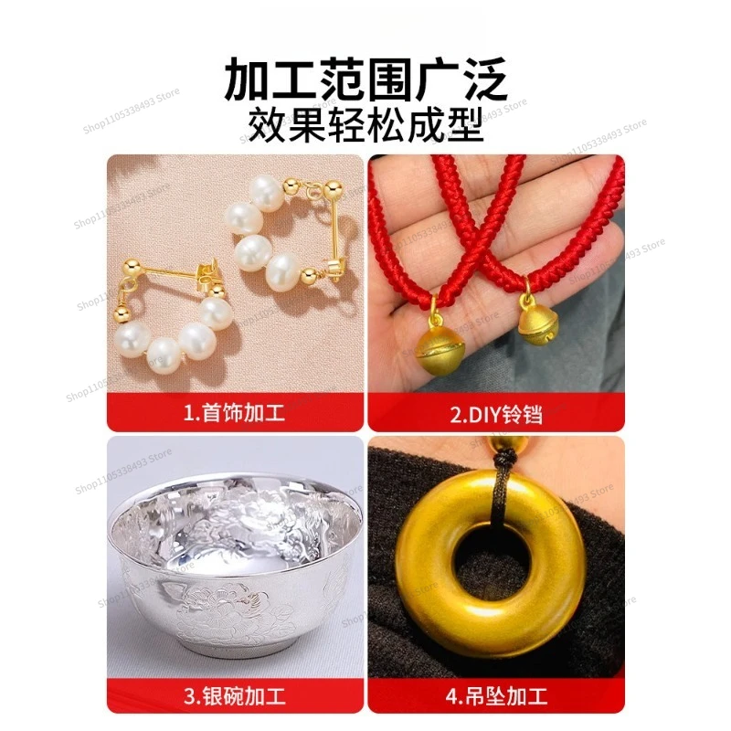 For 15 Pcs 17 Nest Punches Square Nest Anvil Set Ring Bracelet Beads Production