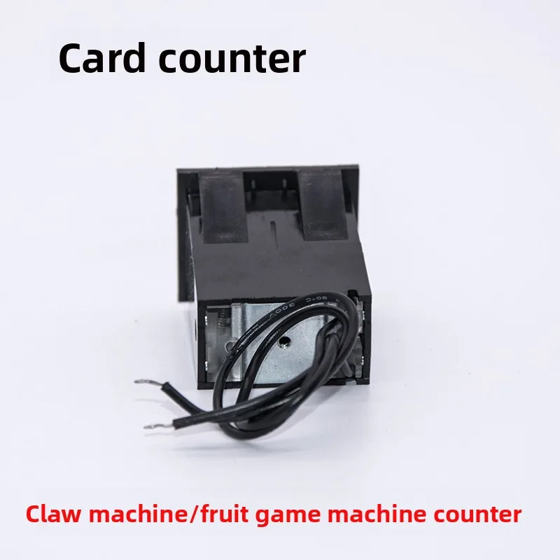 Coin Operated Games Claw Machine Counter 6 Digit Mechanical Number Counter Rolling Digital Tally Meter Game Machine Accessory