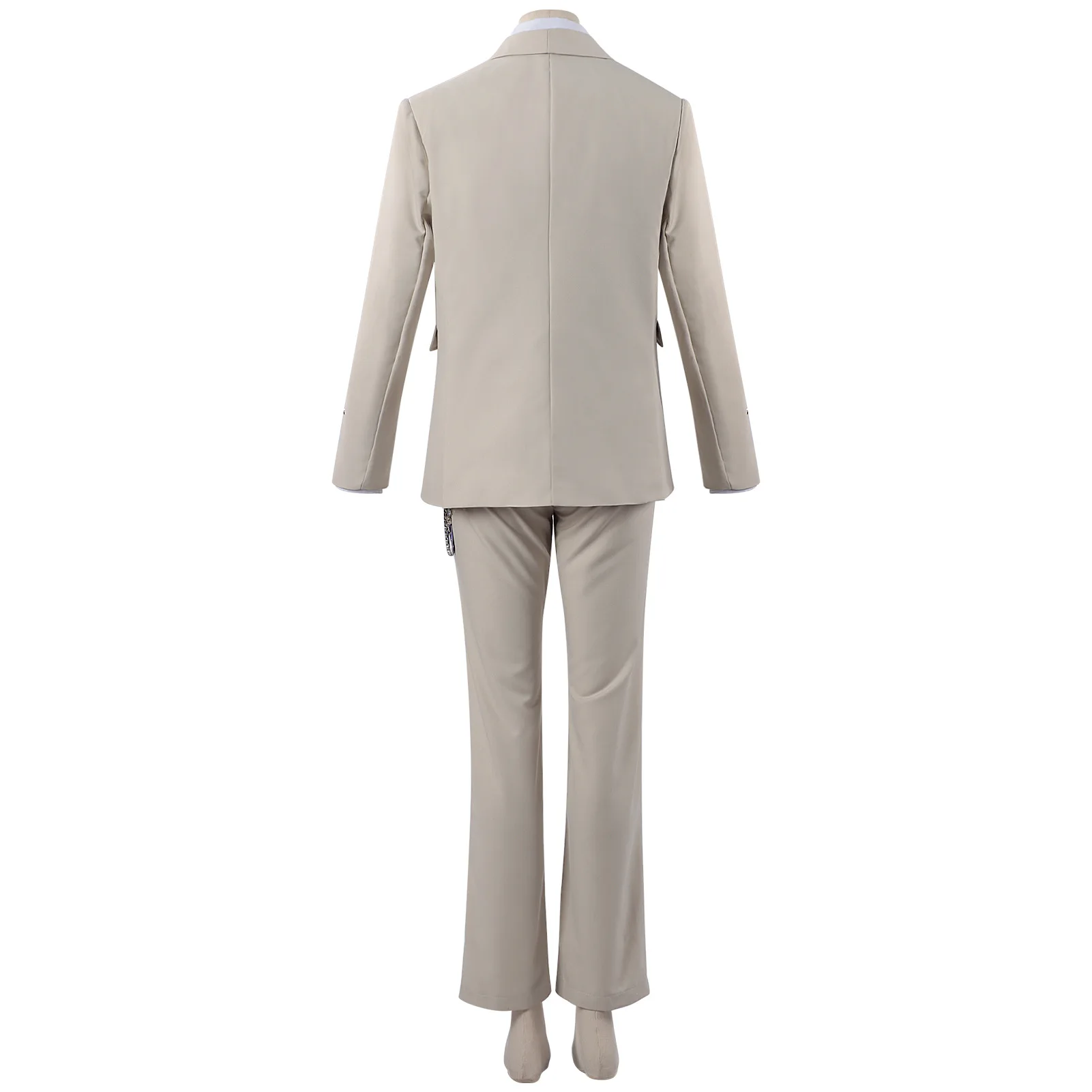 사랑과 딥스페이스 제이버스 코스프레 의상 남자 베이지 정장 풀세트 의류 게임 캐릭터 드레스업 셔츠 코트 할로윈 의상