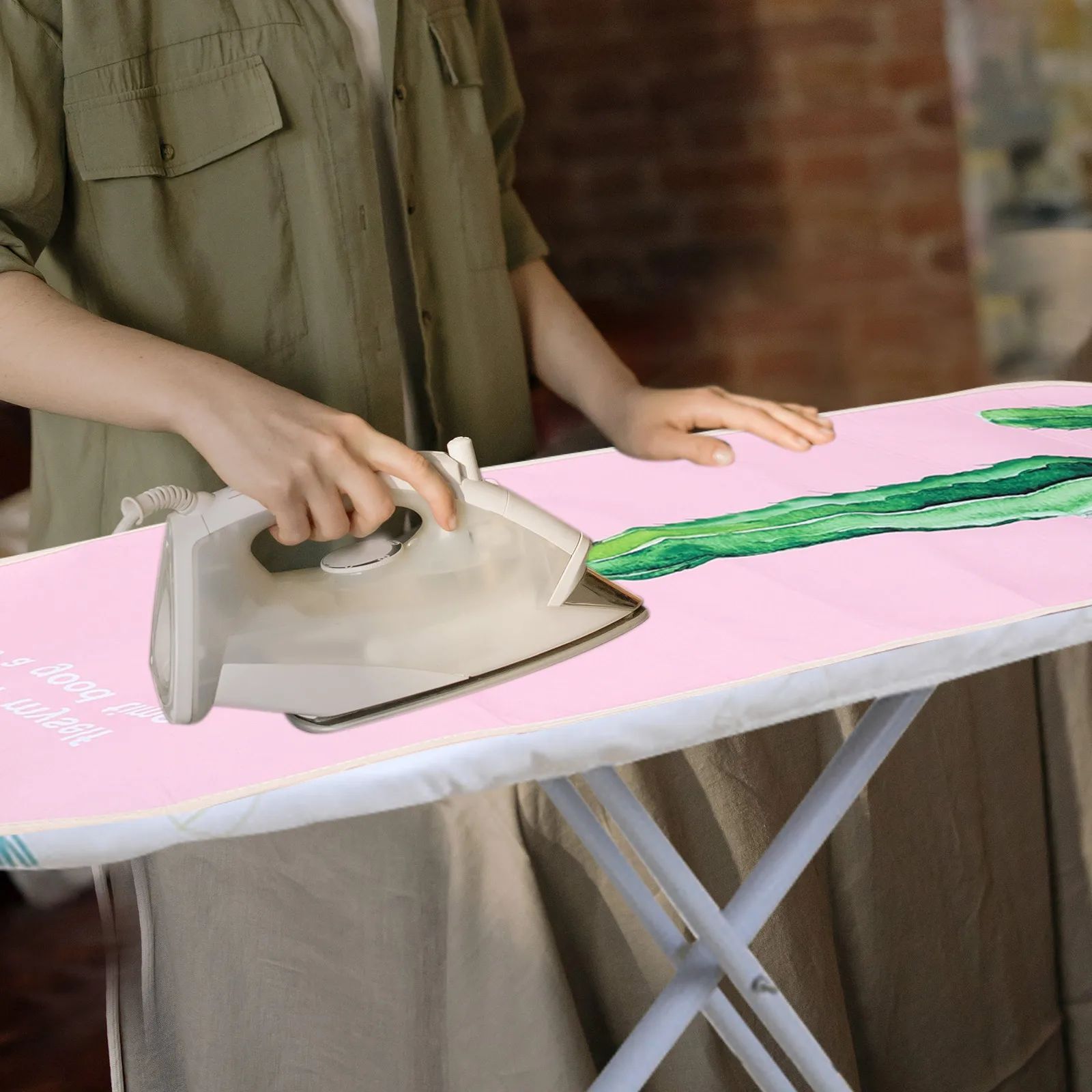 

Creative Ironing Board Cover Heat Resistant Comfortable Large Size Replacement Pad Home Use Protective Sheet for Family