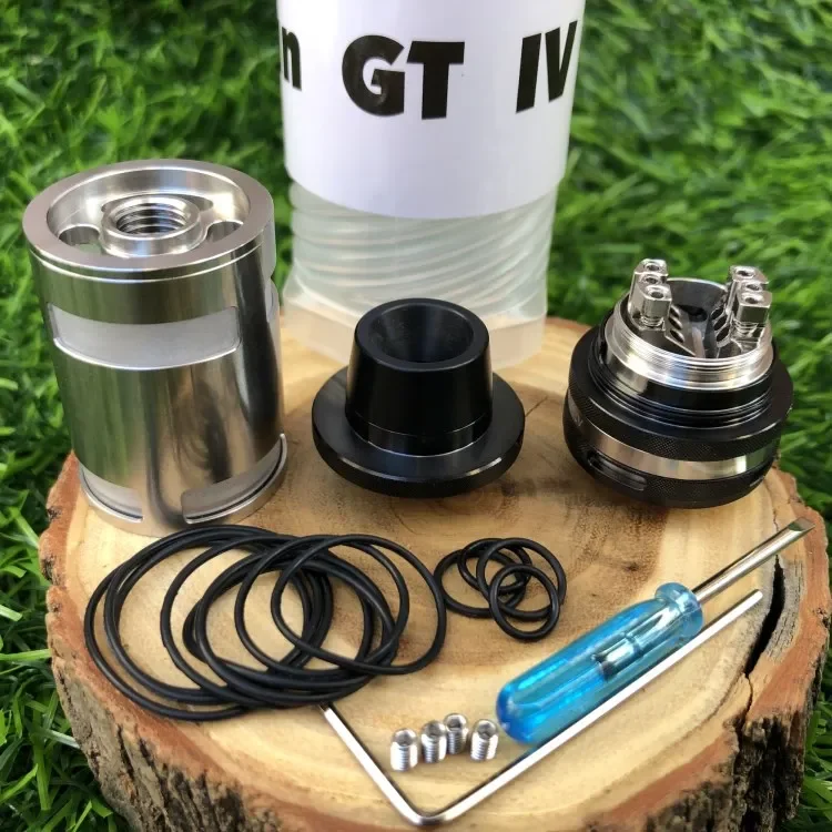 YFTK-Atomiseur réglable Taifun GT4 S RTA E, accessoire Laguna ette, 3.5ml, 23mm, synchronisation SION, contrôle du débit d'air, vaporisateur