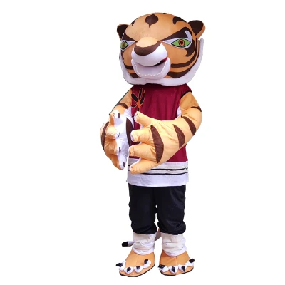 

Модный костюм талисмана тигра для взрослых, нарядное платье на день рождения, Хэллоуин, косплей, игровое платье, одежда на Рождество