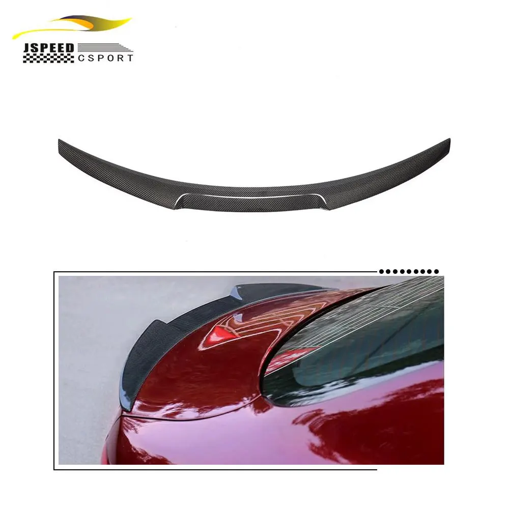 

Suitable for Alfa Romeo Giulia 17-20 carbon fiber rear trunk spoiler wing lip