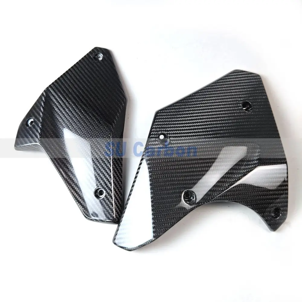 100% Real Carbon Fiber For Kawasaki H2 2015-2017 Motorcycle Accessories Bottom Side Panels