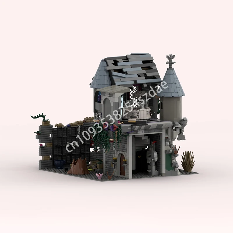 

1249 шт. MOC «Уступающий вампирский лорд», замок, строительные блоки, строительные детские игрушки на день рождения, Рождество, подарок