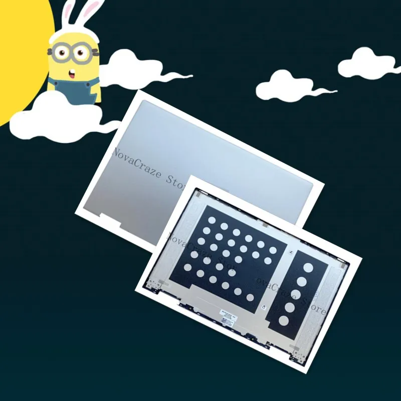 

New 0NMKVF for Inspiron 7500 7506 2-in-1 A cover top case C cover Silver 0NMKVF