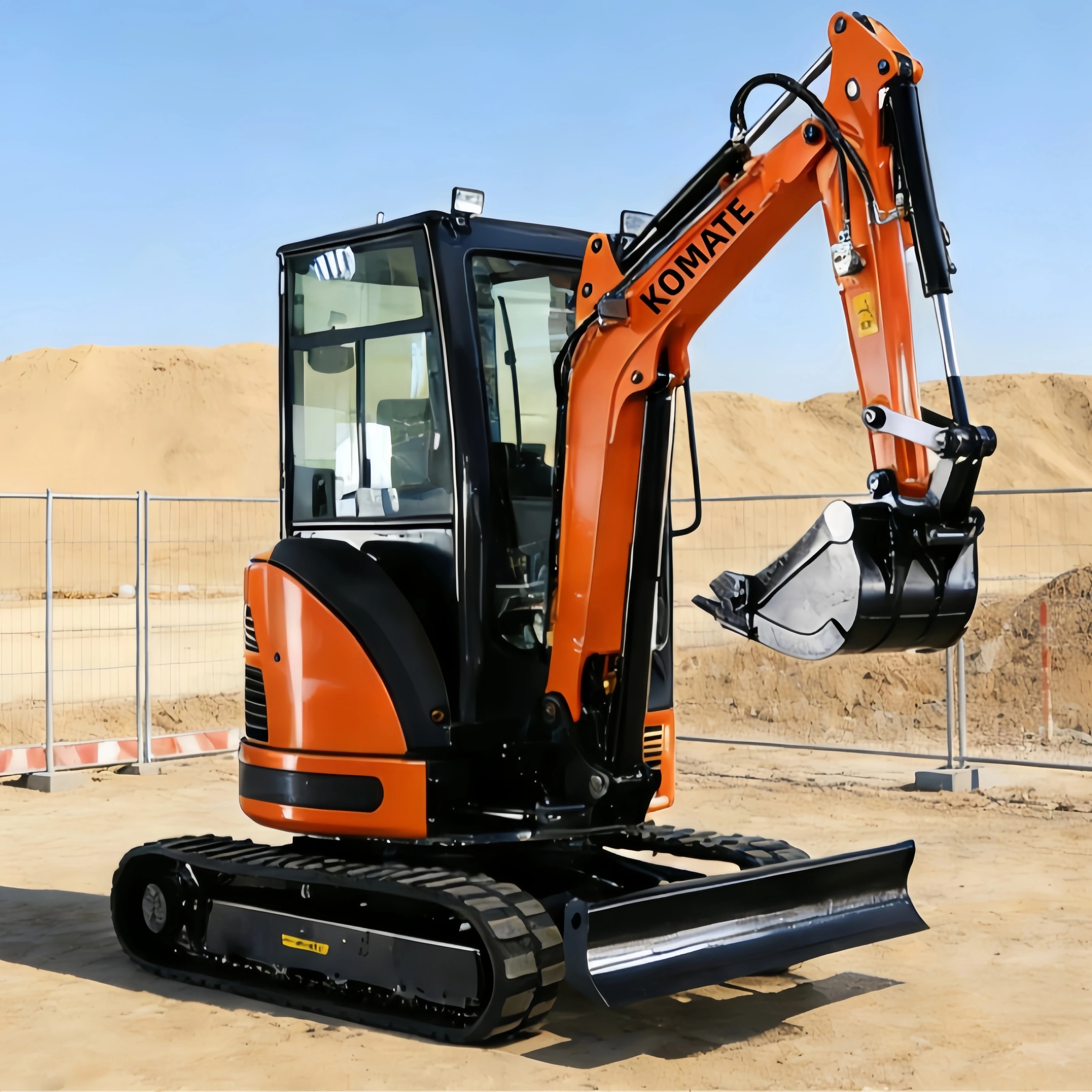

Mini Excavator Enclosed Cab 1.2 Ton Multifunctional Customized Tracked Diesel Mini Digger Agricultural Garden Use Fast delivery