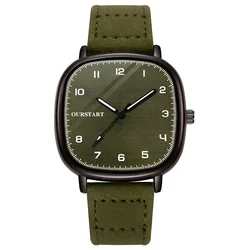 New Men Quartz Watch Fashion Simple Business Belt Retro Watches for Men Watch Student Wristwatch Sports Clock Gift Wholesale