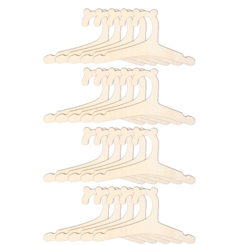 

Baby Coat Hanger For Clothes 9In Kids Baby Toddler Children Wooden Hangers For Clothes&Pants 20Pcs