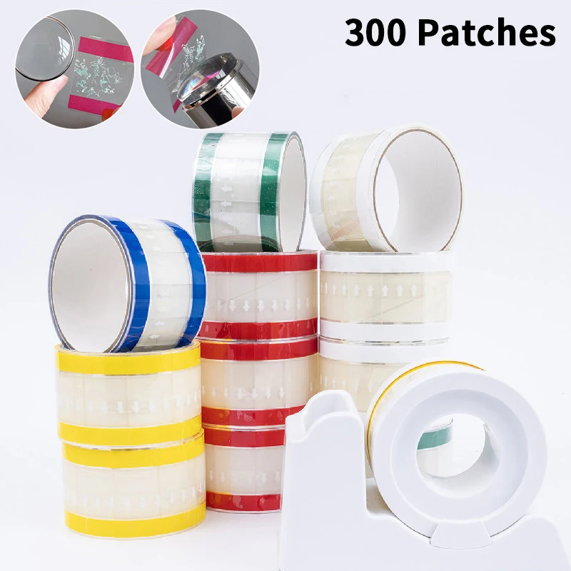 300Pcs Nail Stamp Cleaner Sheets - Fast Oil Removal No-Residue Wipes for Gel Manicure Nail Art Stamper Tools