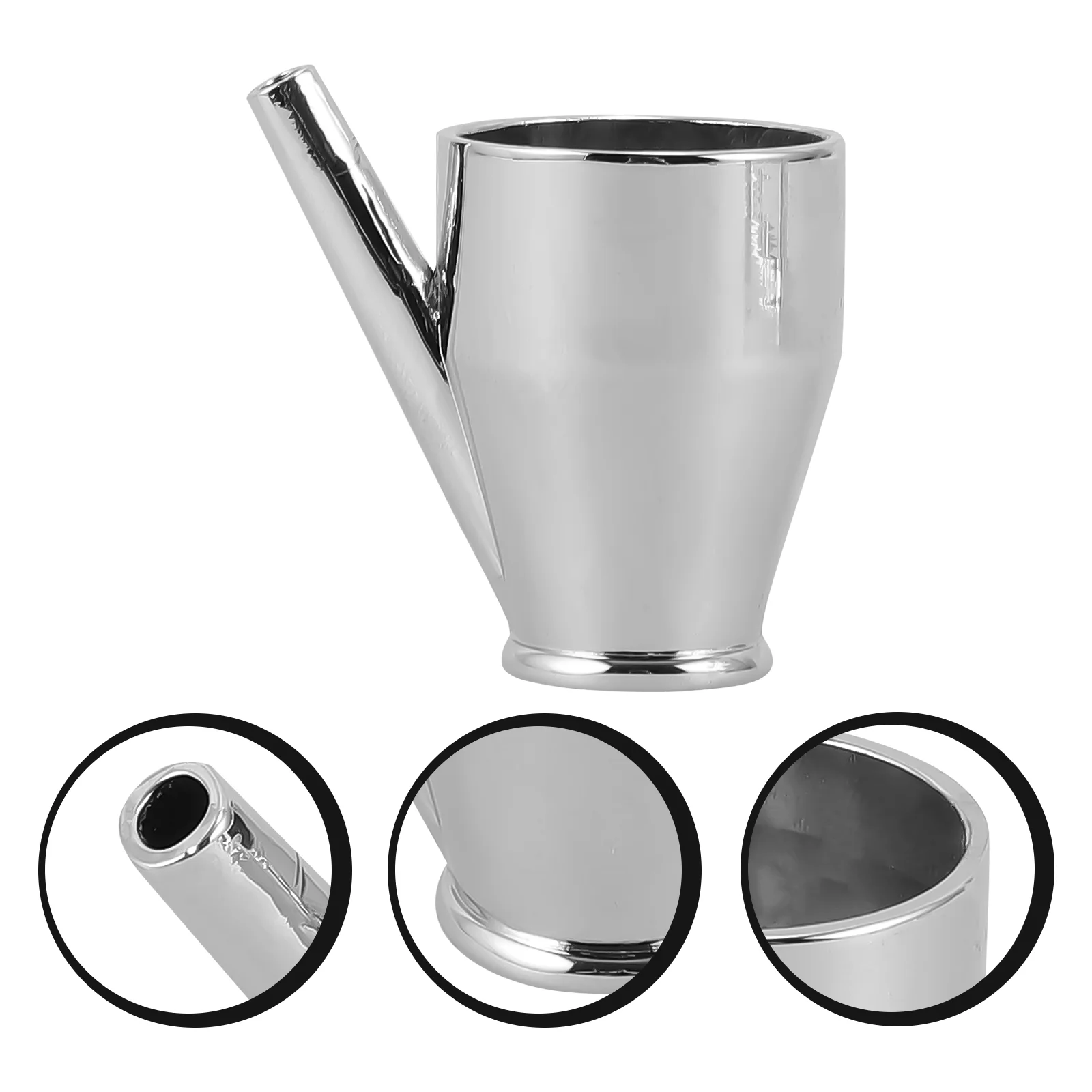 

Airbrush Cup 7cc Metal Refillable Spray Paint Can Copper Pigment Cups Electric Airbrush Pens Reusable Container Detachable