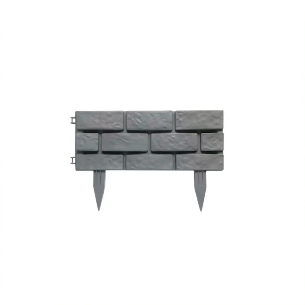 Plastic Garden Fence Lawn Edging Border Decorative Outdoor Landscape Panel Yard Pathway Protection Flexible Fencing