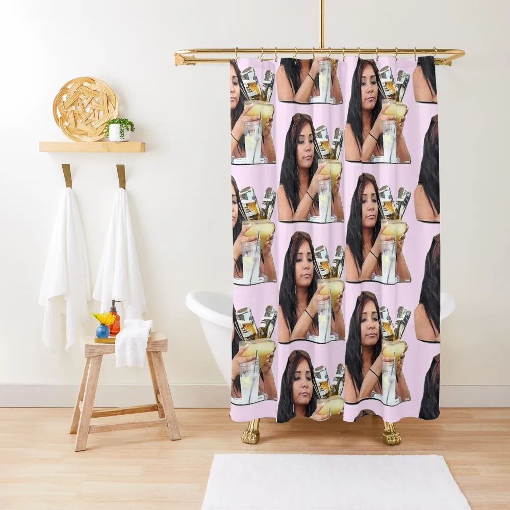

snooki spiraling Shower Curtain Shower Bath For Bathrooms Bathroom Accessory Curtain