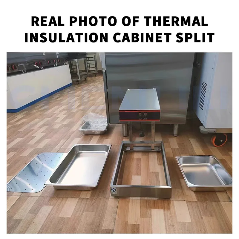 فرن عزل الطعام المقلي فرن تسخين الطعام التجاري جهاز عزل الطعام المقلية لسطح المكتب