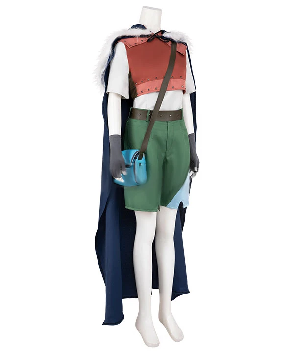 أنيمي البرمائية تأثيري مارسي وو زي المرأة أعلى السراويل عباءة دعوى هالوين حزب المرحلة كوس الزي