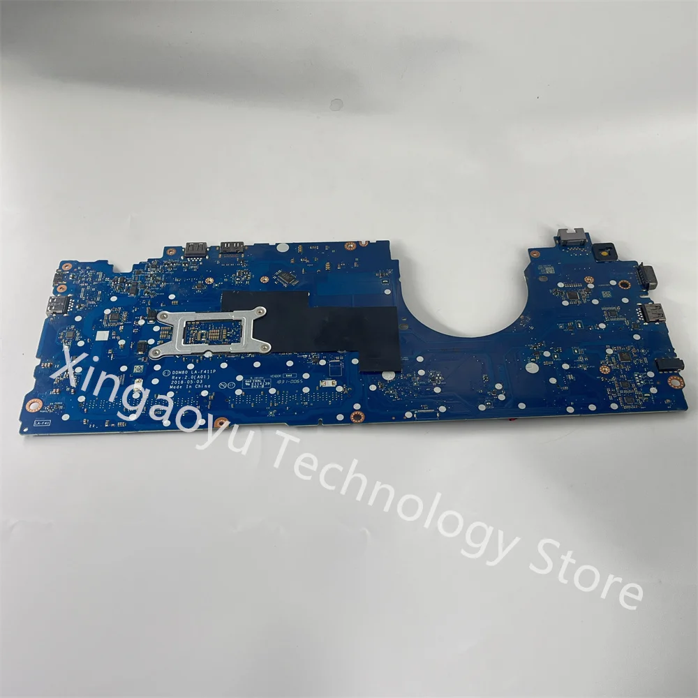 Imagem -02 - para Dell Latitude 15 5590 Placa-mãe Portátil Cn0f3kxc F3kxc 0t30h8 T30h8 0f58tv F58tv 02n9pd 2n9pd 100 de Trabalho Ddm80 La-f411p