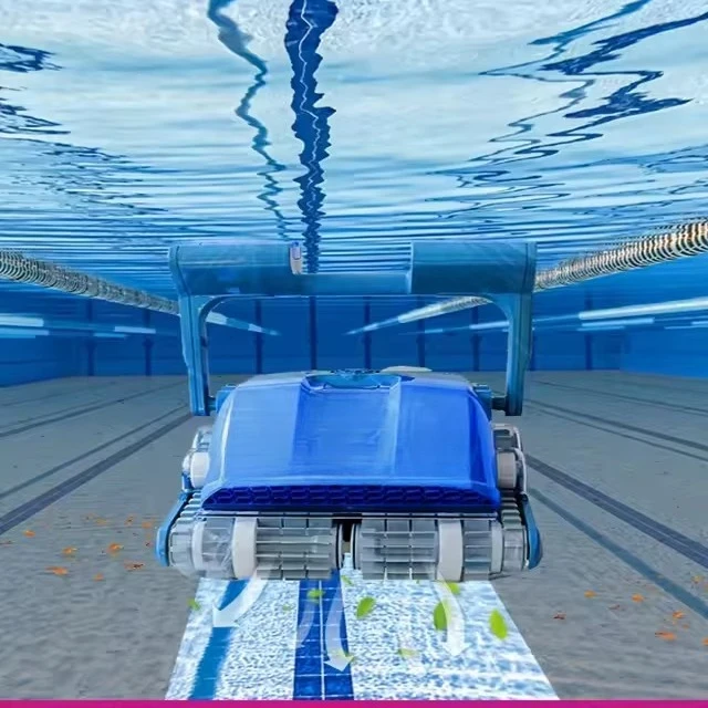 Automatic Intelligent Underwater Suction Vacuum Cleaner Plastic Pool Cleaning Robot for Swimming Pools