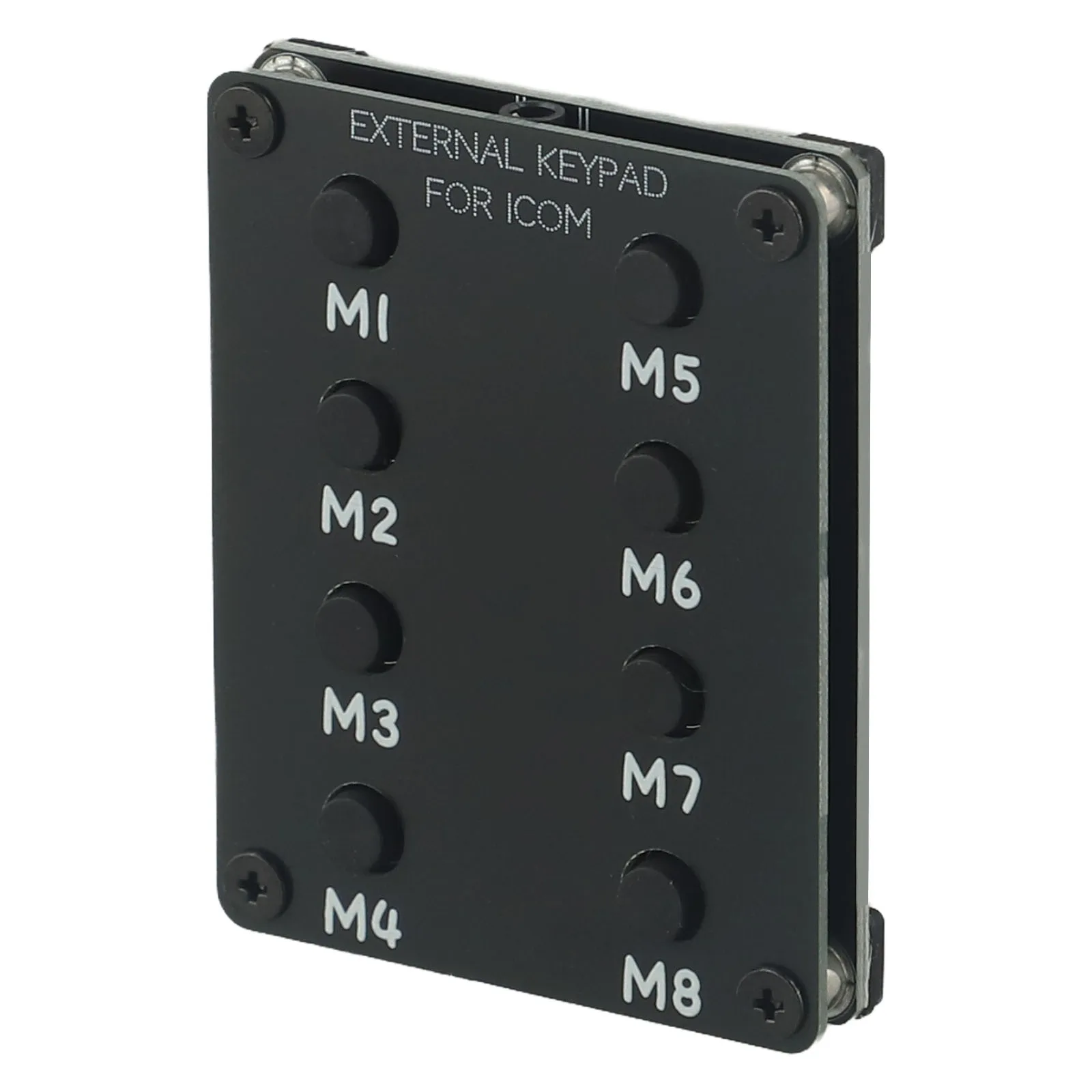 External Control Keyboard For For For ICOM Transceivers IC-705 IC-7610 Replacement Remote Keypad Black Plastic Accessory For Ham