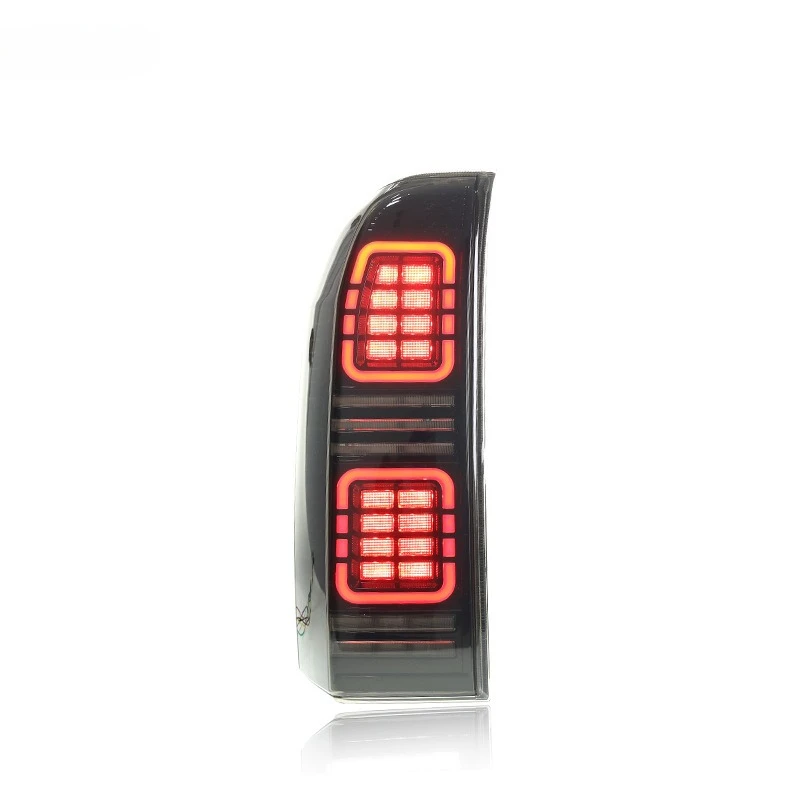 

Car tail light assembly LED running light brake light water steering