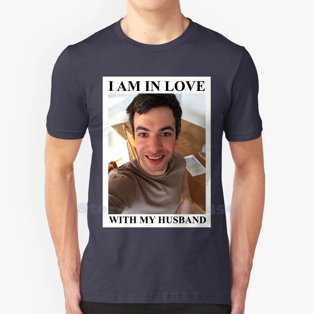 Nathan Fielder Is My Husband 100% Pure Cotton T-Shirt Nathan Fielder