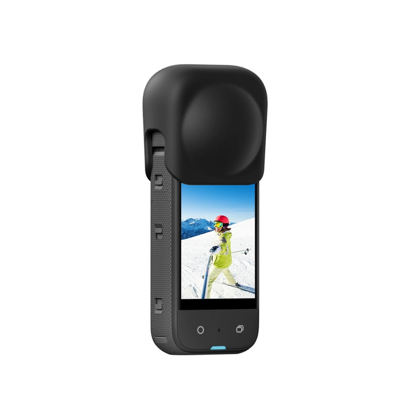 PULUZ For Insta360 X3 Silicone Protective Lens Cover for Insta360 X3 Sports Action Cameras Accessories