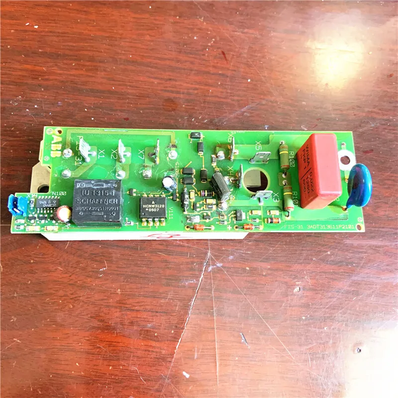 Disassembled ABB DC speed controller DCS400 series excitation board F1S-31 and 3ADT313611P2102 with module