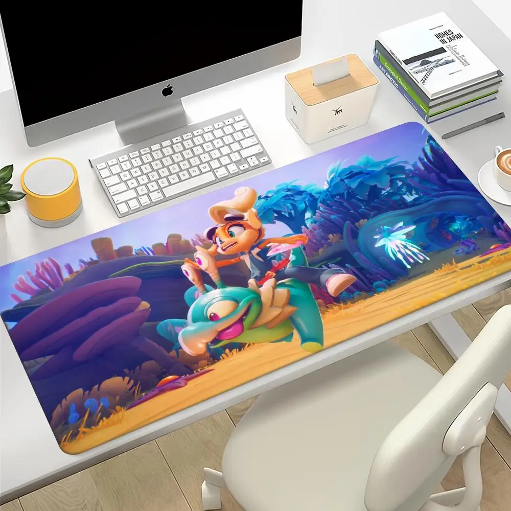 Anime Large Crash Bandicoot 4 Mause Pad Pc Gaming Accessories Desk Mat Computer Table Mouse Mats Gamer Keyboard Cabinet Mousepad