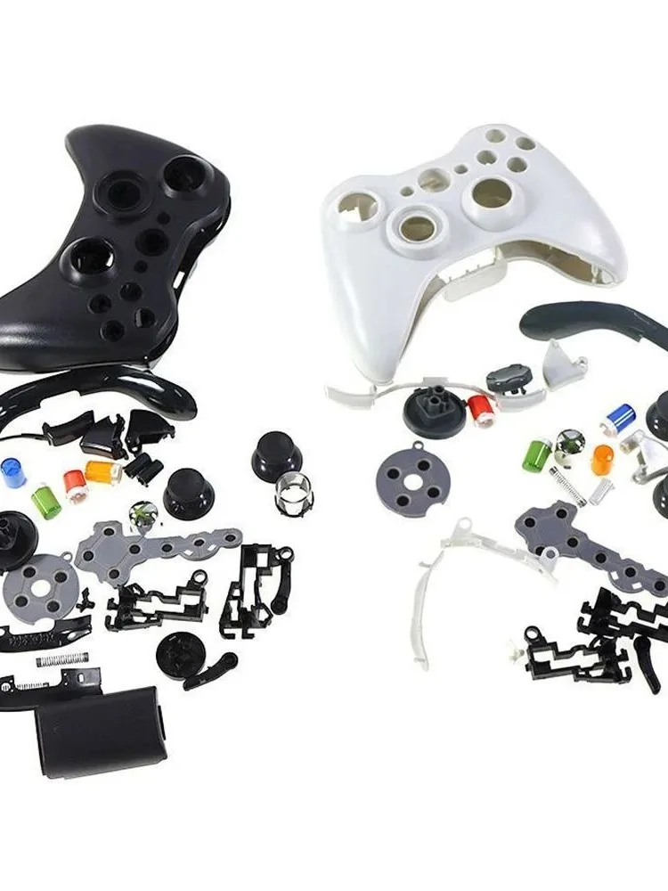 Couvercle de plaque frontale, boîtier de contrôleur sans fil, réparation Durable, boîtier complet, coque de manette de jeu pour Xbox 360
