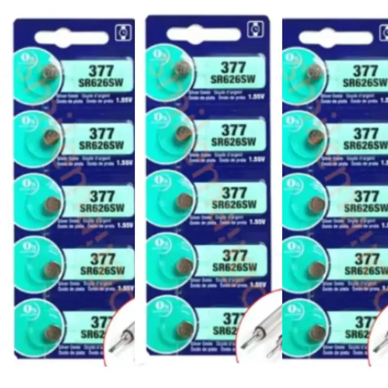 5-20pcs Button Cell Batteries SR626SW 177 376 626A LR66 LR626 364 SR621SW AG1 LR621 364 164 531 SR621 For Watch Toy Battery