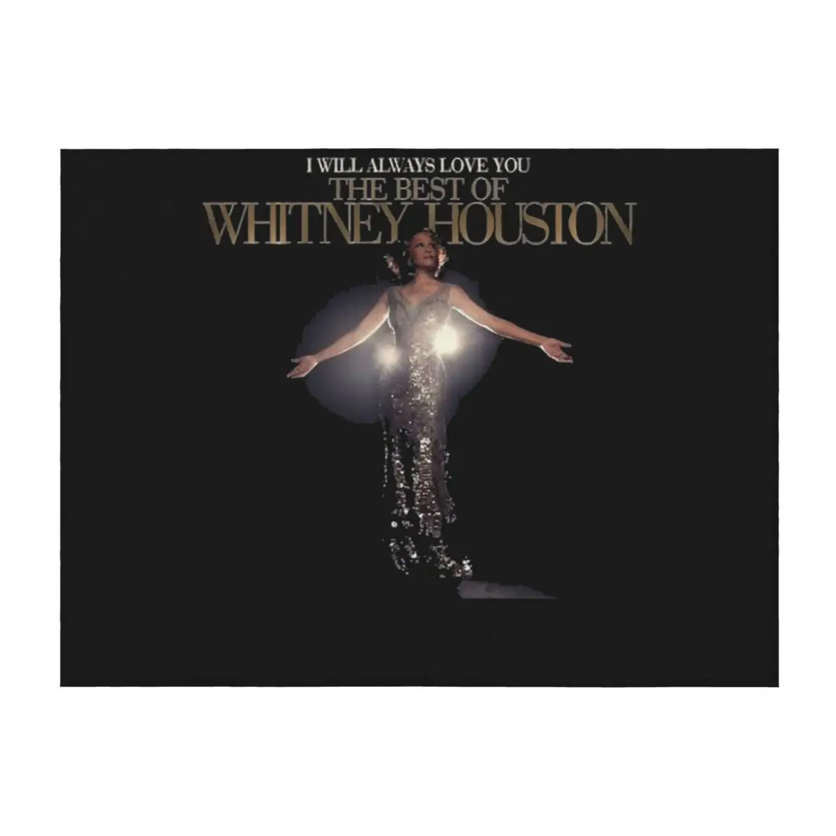 

whitney houston whitney Classic Essential T- Throw Blanket Shaggy Blankets For Bed anime Decorative Sofa Blankets