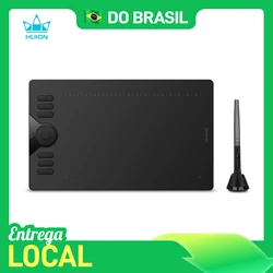 Huion HS610 Graphics Tablet 10x6.25 Inch Drawing Tablet Digital Battery-free Stylus Support Android Phone Windows MacOS PC