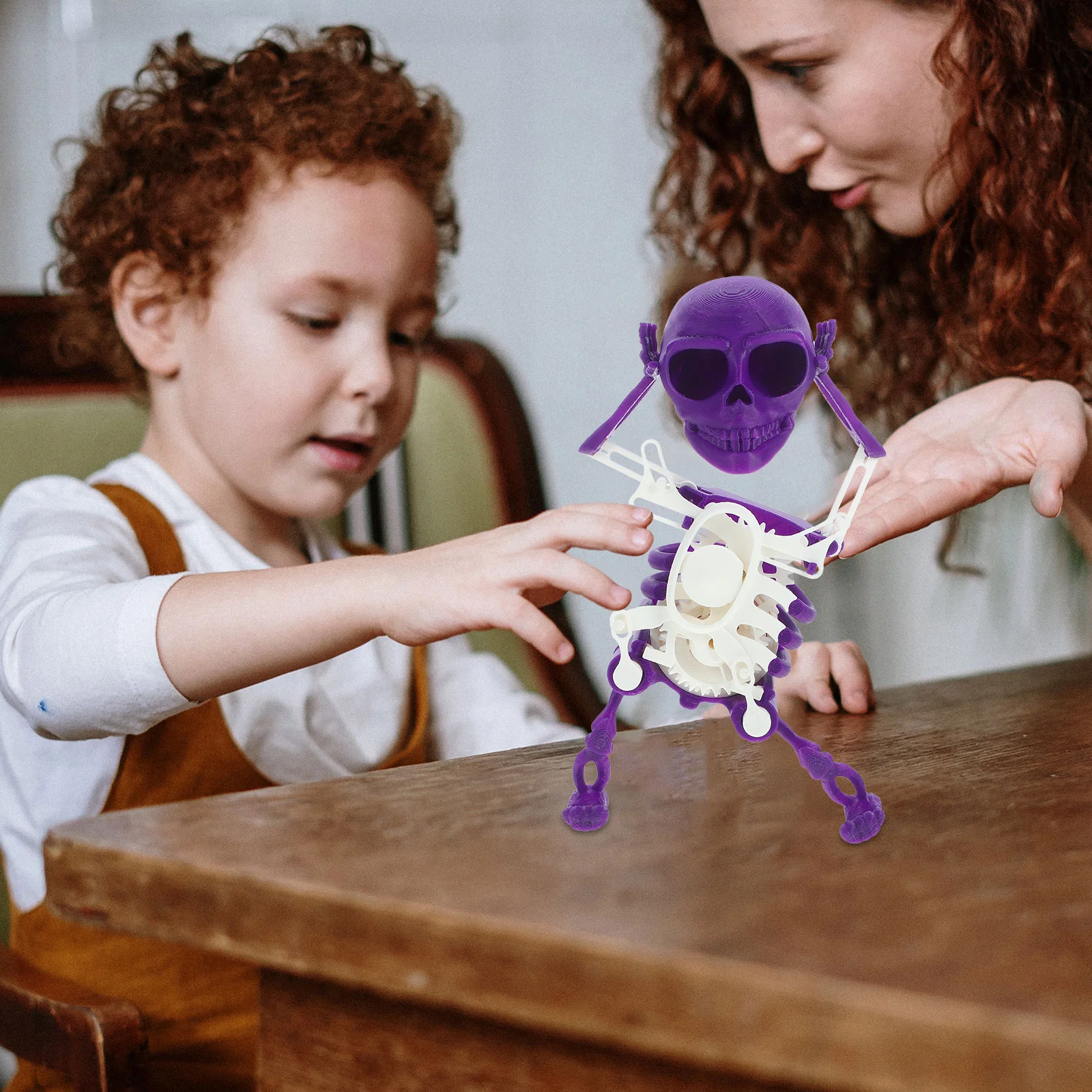 Dancing Skull 3d Printed Toy Children Interesting Plaything Indoor Toys Human Body