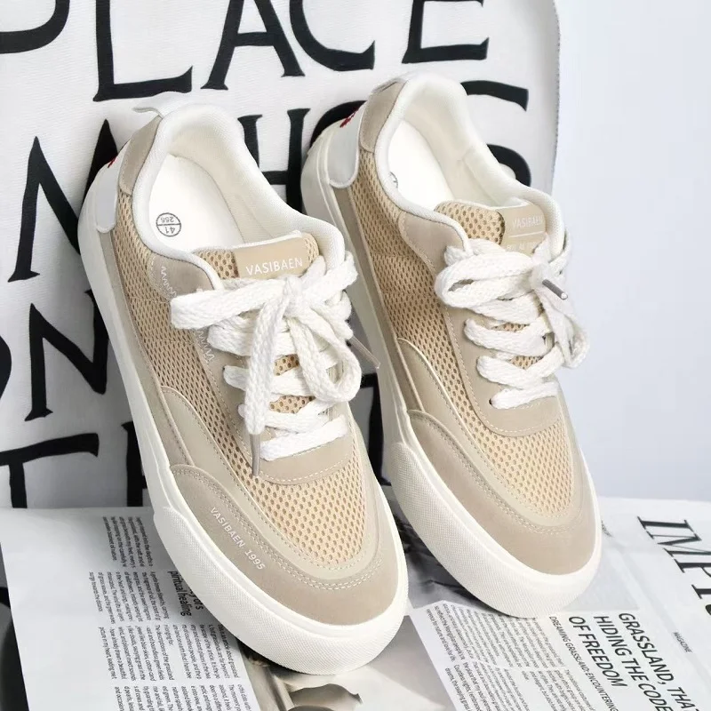 

Compact Ultralight Unisex Mesh Running Sneakers Slim Narrow Outline Easy Slip on Daily Short Distance Outdoor Casual Sport Shoes