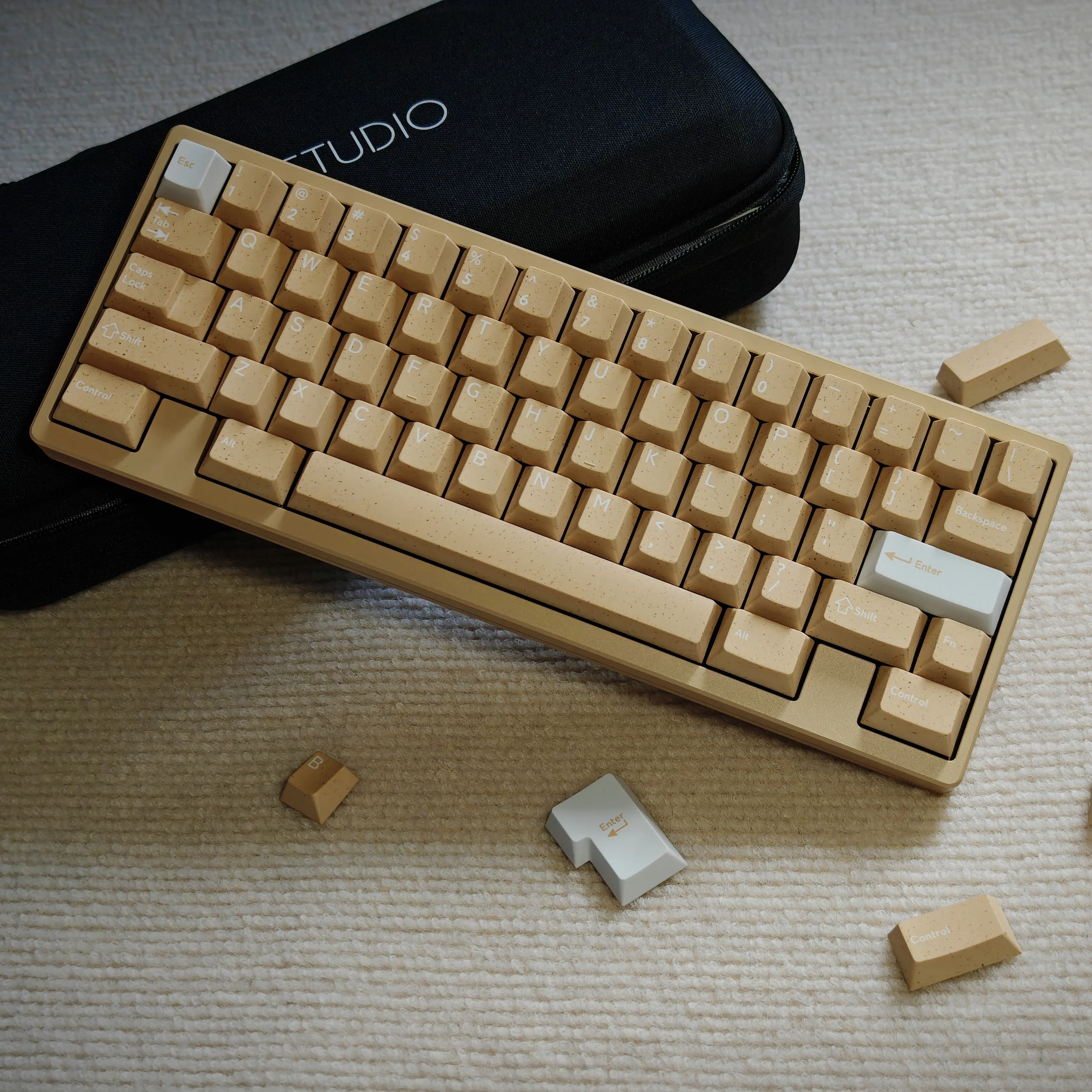 

Колпачки для клавиш GMK Dune, 137 шт., профиль Cherry, сублимационная печать, PBT, для механических клавиатур MX, Wooting GH60