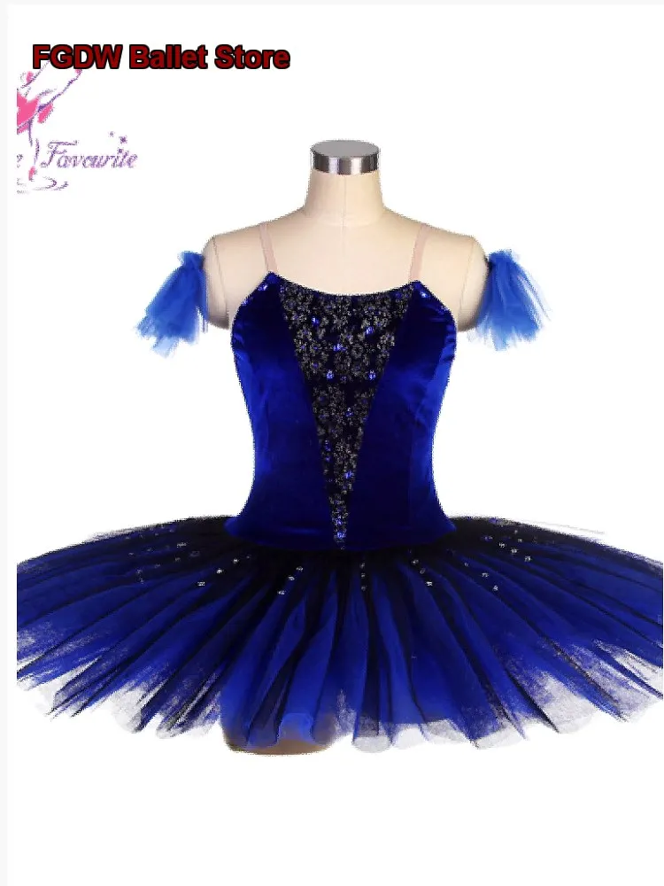Bluebird Variation Tutu Dress Children's Performance Royal Blue Professional Tutu Adult Kids