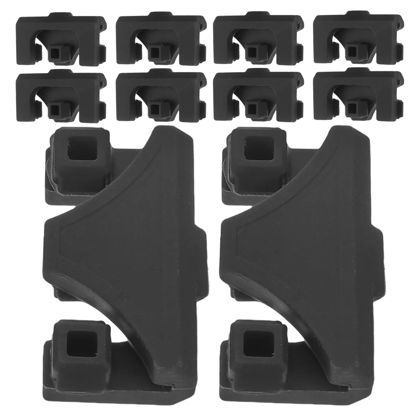 12Pcs Replacement Silicone Bumpers for Air Fryer Non-Slip Tray Legs Pads Corner Protectors Heat Resistant Kitchen Appliance