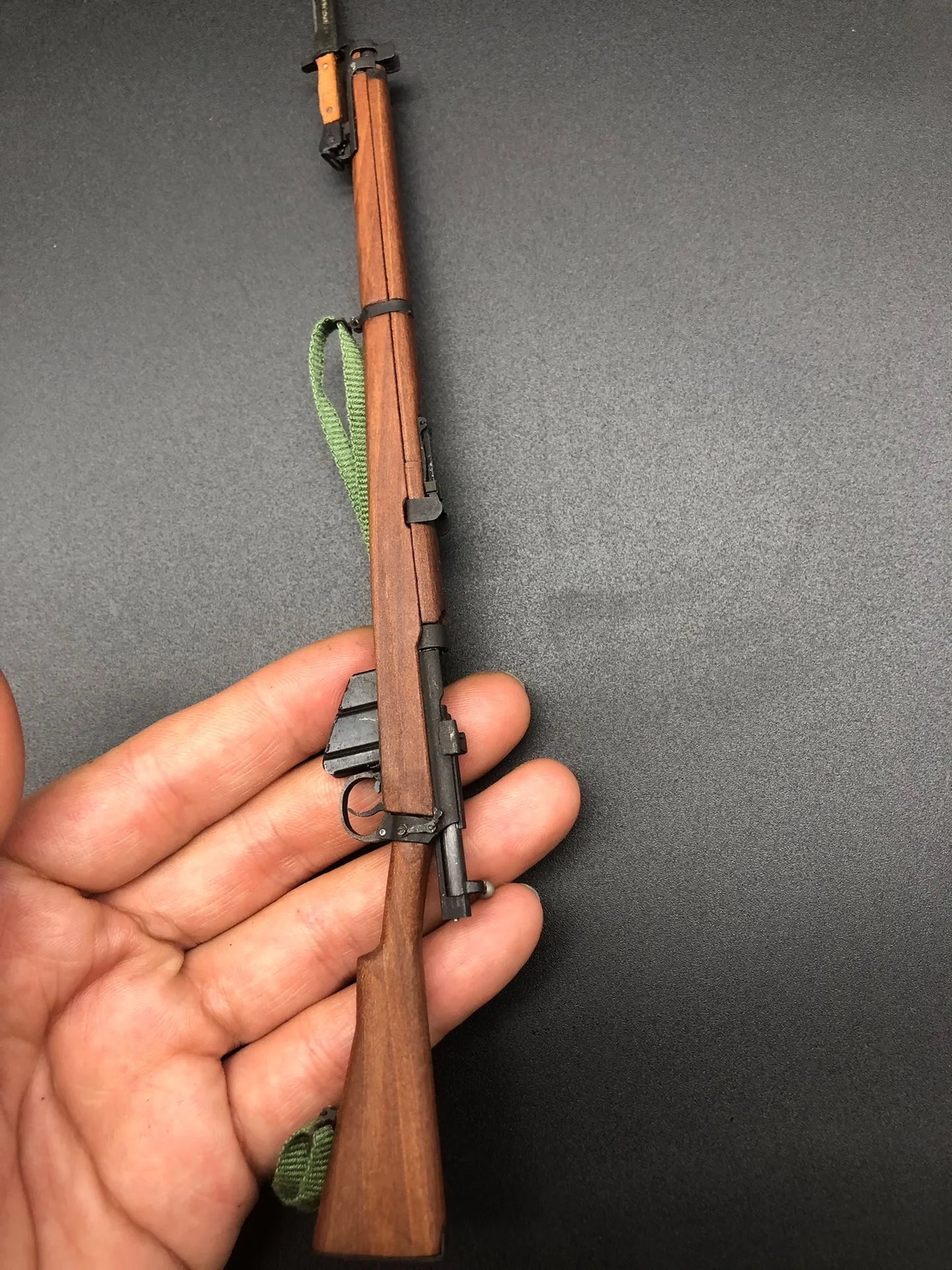 1:6 第二次世界大戦シリーズ武器おもちゃの銃無垢材金属手作りリーエンフィールドシリーズライフルアセンブリガンモデルアクションフィギュア用
