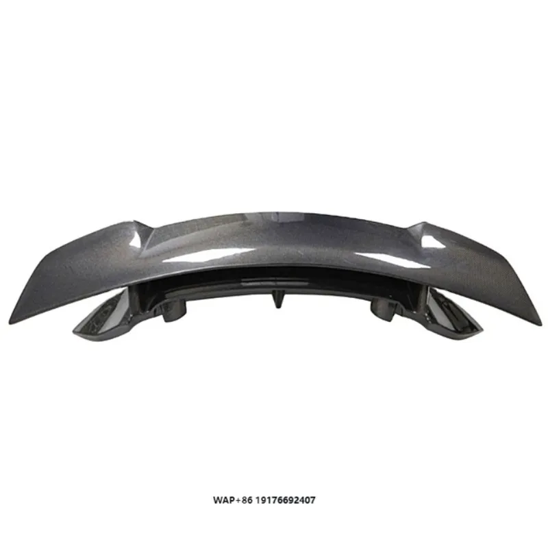 Custom FRP or semi-carbon fiber or full carbon fiber SD style rear spoiler for 911 992 Carrera /S Carbon wing body kit
