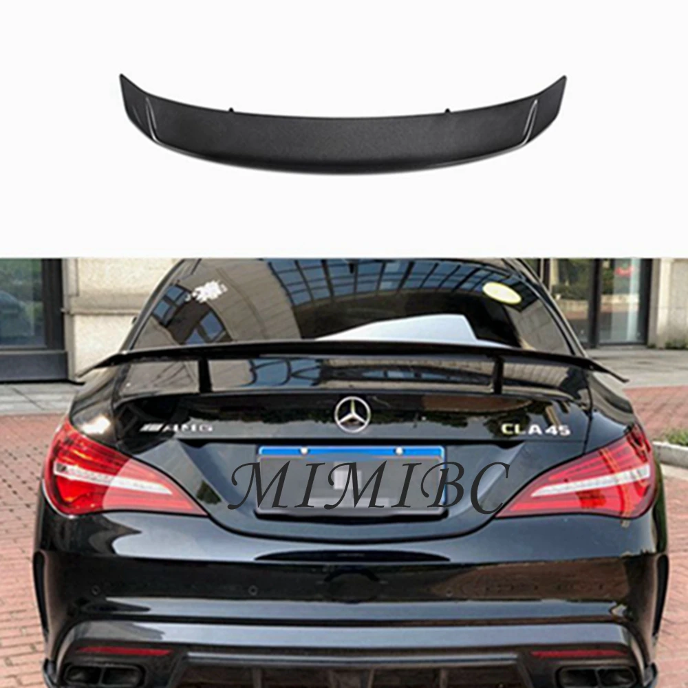 

FOR Mercedes Benz AMG W118 GT Style Carbon Fiber Rear Spoiler Wing Trunk Cover Car Styling